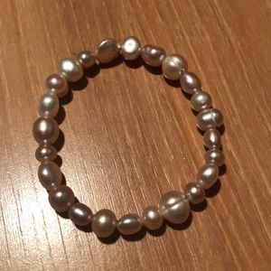 REAL Freshwater pink pearl bracelets